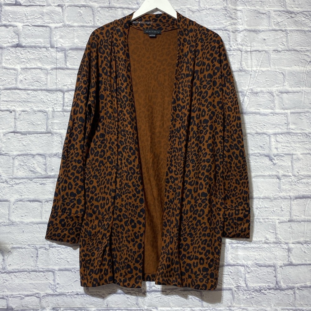Sanctuary long cardigan animal print - Picture 1 of 9